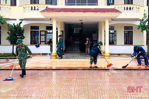 Giúp Nhân dân khắc phục hậu quả sau lũ