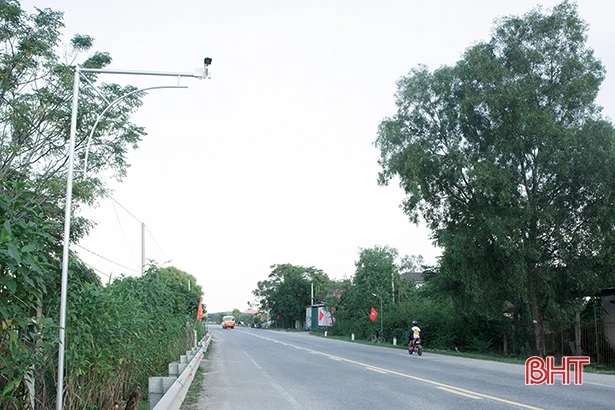 Xã đầu tiên ở huyện biên giới Hà Tĩnh lắp “mắt thần” giám sát an ninh