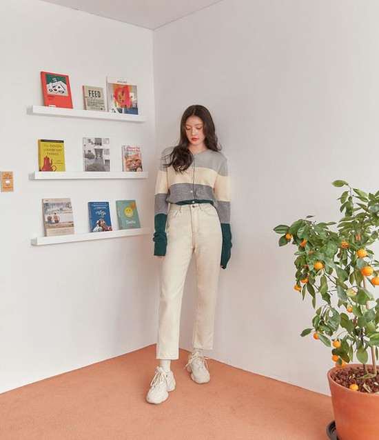 Phối áo dệt kim đi làm hoàn hảo cho phái đẹp