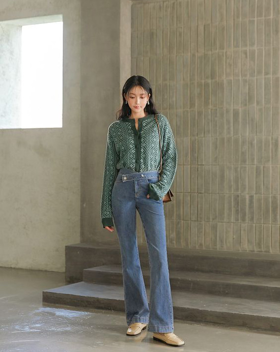 Phối áo dệt kim đi làm hoàn hảo cho phái đẹp