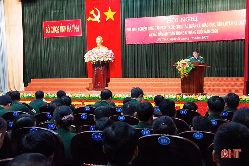 Phòng chống thiên tai - tìm kiếm cứu nạn là nhiệm vụ chiến đấu thời bình của LLVT Hà Tĩnh