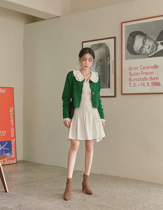 Phối áo dệt kim đi làm hoàn hảo cho phái đẹp