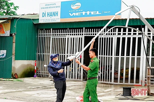 Xã đầu tiên ở huyện biên giới Hà Tĩnh lắp “mắt thần” giám sát an ninh