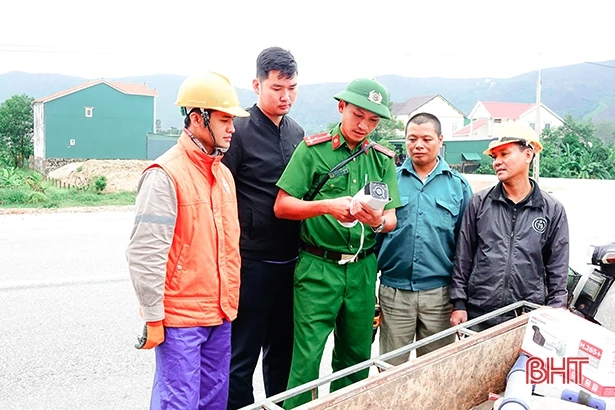 Xã đầu tiên ở huyện biên giới Hà Tĩnh lắp “mắt thần” giám sát an ninh