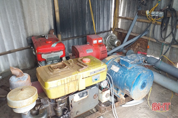 Trạm biến áp đặt thấp, nguy cơ mất an toàn tại vùng nuôi thủy sản Thạch Hà