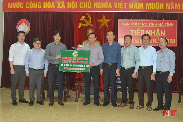 Hơn 138 tỷ đồng ủng hộ người dân Hà Tĩnh bị ảnh hưởng bởi lũ lụt