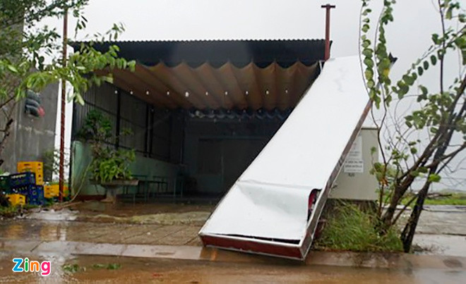 Quảng Ngãi có 1 người chết do bão số 9 ảnh 1 Hai người chết, 5 người bị thương ở Quảng Ngãi do bão số 9