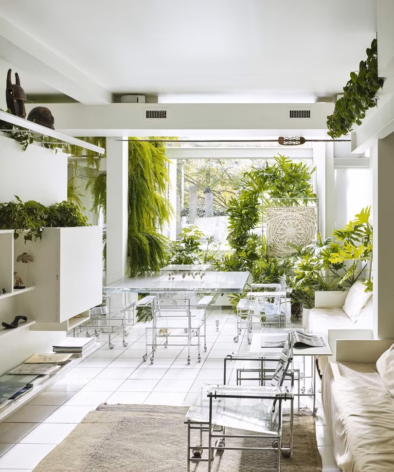 Những mẫu phòng ăn “mát mắt” nhờ sự sáng tạo với màu xanh