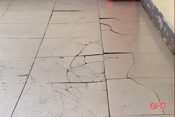 Nhiều trường học ở Hà Tĩnh thiếu cơ sở vật chất sau lũ