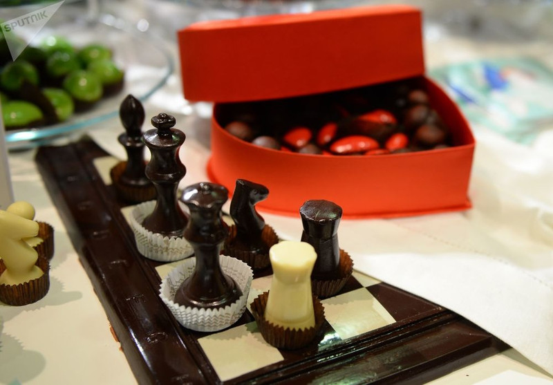 ngam nhung tac pham nghe thuat sieu doc dao lam tu chocolate