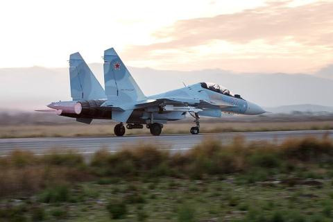 Tiêm kích Su-30SM hoạt động tại Syria. xuat khau vu khi den 70 nuoc nga van xep sau my