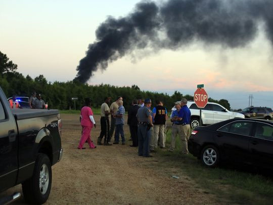 may bay quan su my roi it nhat 16 nguoi chet