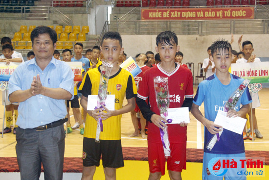 huyen ky anh tp ha tinh vo dich giai bong da thieu nien nhi dong ha tinh