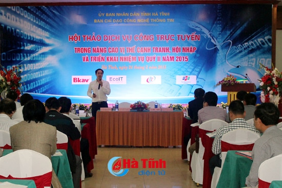 Hà Tĩnh đột phá cải cách hành chính bằng đẩy mạnh ứng dụng CNTT ảnh 1 Hà Tĩnh đột phá cải cách hành chính bằng đẩy mạnh ứng dụng CNTT ảnh 1