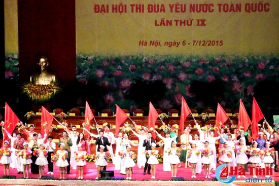 Khai mạc Đại hội Thi đua yêu nước toàn quốc lần IX ảnh 1 Khai mạc Đại hội Thi đua yêu nước toàn quốc lần IX ảnh 1