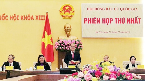 Hội đồng Bầu cử Quốc gia họp phiên thứ nhất ảnh 1