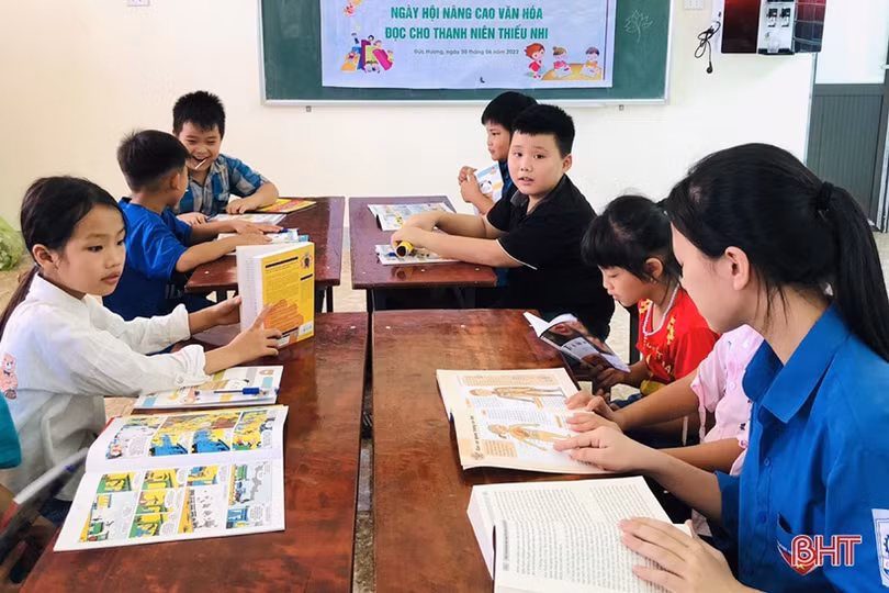 Nhiều hoạt động hè bổ ích cho trẻ em miền núi Hà Tĩnh