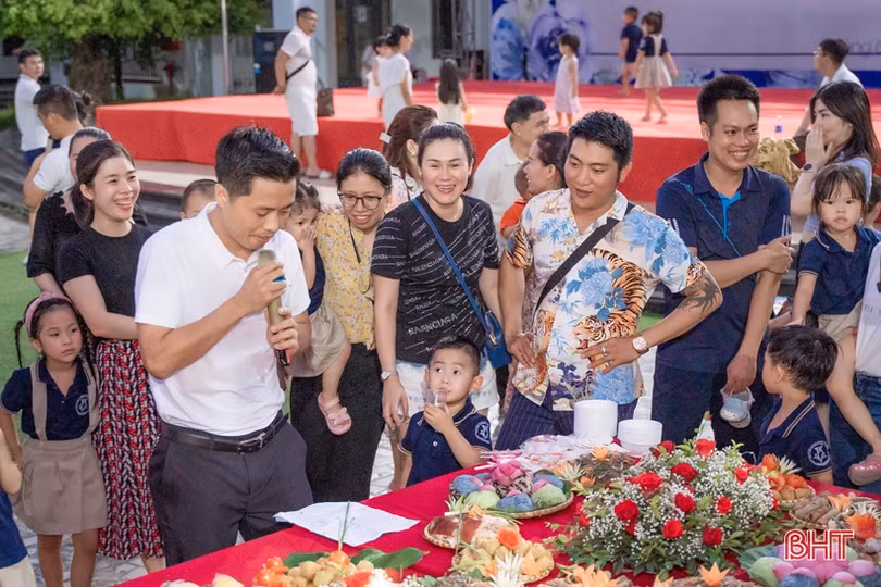 Vui ngày hội gia đình cùng phụ huynh, học sinh Trường Mầm non Trung Kiên