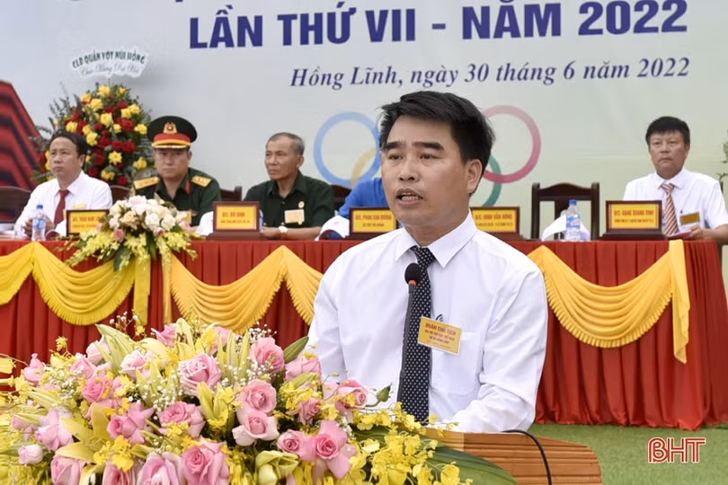 Gần 1.000 vận động viên tranh tài tại Đại hội TDTT thị xã Hồng Lĩnh lần thứ VII