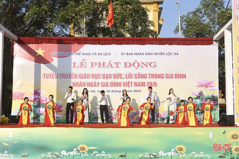 Hà Tĩnh: Sôi nổi các hoạt động hưởng ứng Ngày Gia đình Việt Nam