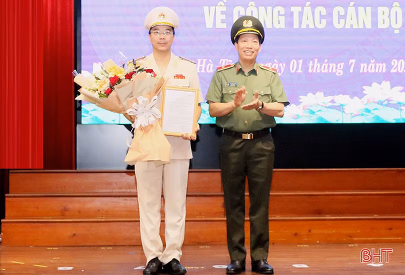 Phó Cục trưởng Cục An ninh nội địa giữ chức Giám đốc Công an Hà Tĩnh