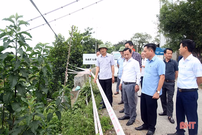 Chuẩn bị tốt kịch bản, lực lượng, phương tiện để ứng phó hiệu quả các tình huống thiên tai ở Hà Tĩnh