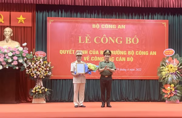 Giám đốc Công an Hà Tĩnh giữ chức Cục trưởng Cục Viễn thông và Cơ yếu