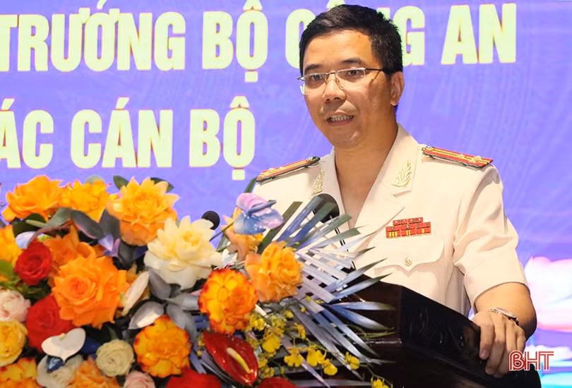 Phó Cục trưởng Cục An ninh nội địa giữ chức Giám đốc Công an Hà Tĩnh