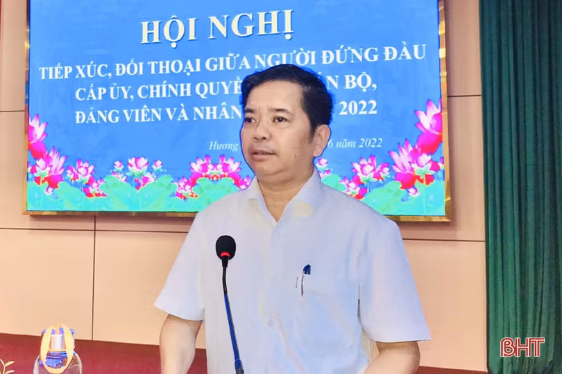 Hương Sơn tổ chức đối thoại giữa người đứng đầu với đảng viên, Nhân dân