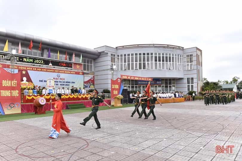 Gần 1.000 vận động viên tranh tài tại Đại hội TDTT thị xã Hồng Lĩnh lần thứ VII