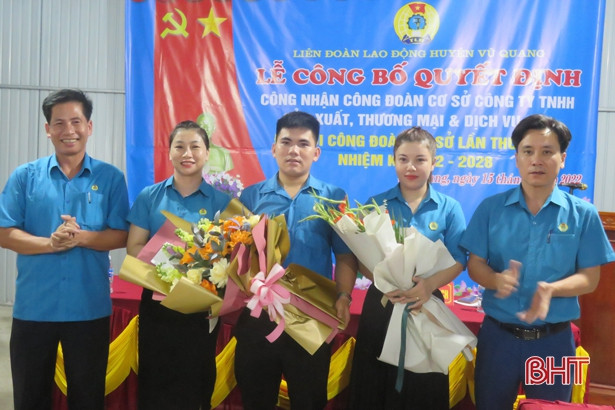 Công đoàn Hà Tĩnh phát triển mới hơn 3.000 đoàn viên, đạt 200% chỉ tiêu 