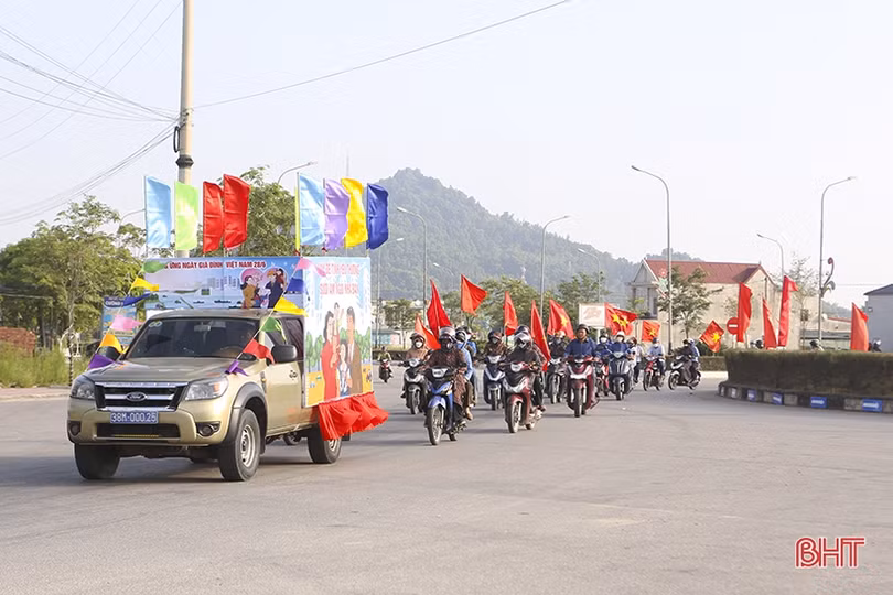 Hà Tĩnh: Sôi nổi các hoạt động hưởng ứng Ngày Gia đình Việt Nam