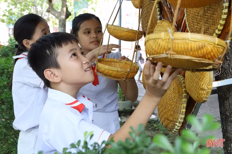 Độc đáo “Góc giáo dục địa phương” cho học sinh Hà Tĩnh