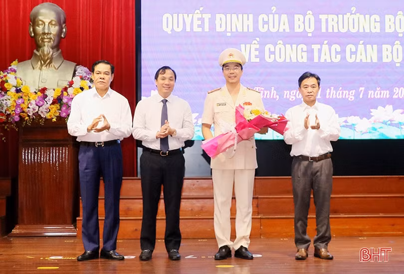 Phó Cục trưởng Cục An ninh nội địa giữ chức Giám đốc Công an Hà Tĩnh