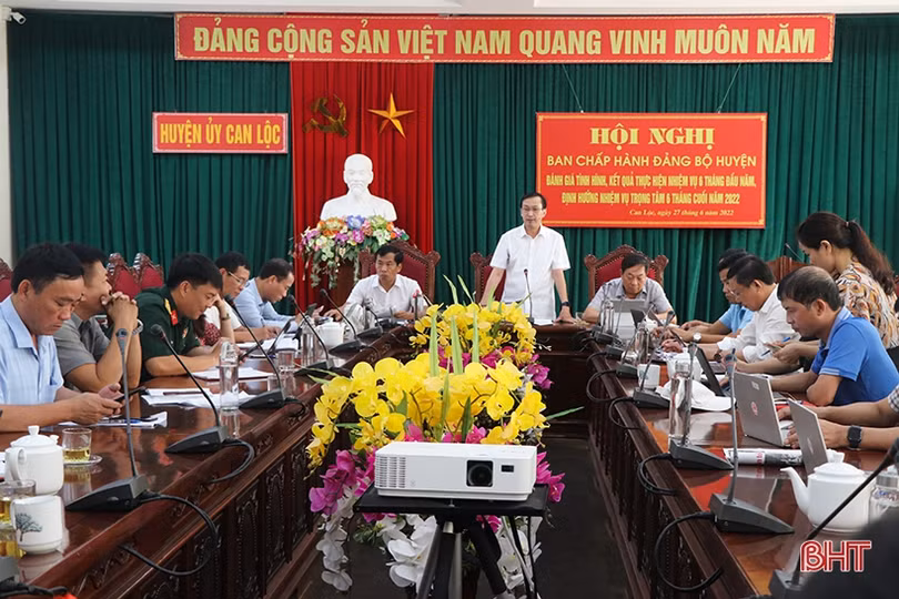 Can Lộc tạo đồng thuận trong Nhân dân, thực hiện hiệu quả các nhiệm vụ