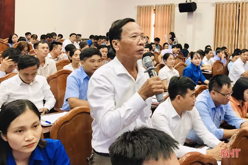 Hương Sơn tổ chức đối thoại giữa người đứng đầu với đảng viên, Nhân dân