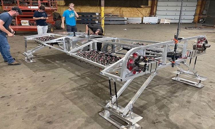 Nguyên mẫu siêu xe bay tốc độ cao