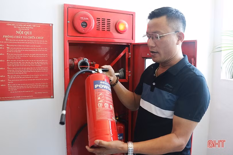 Các chung cư ở Hà Tĩnh đảm bảo an toàn phòng cháy mùa nắng nóng