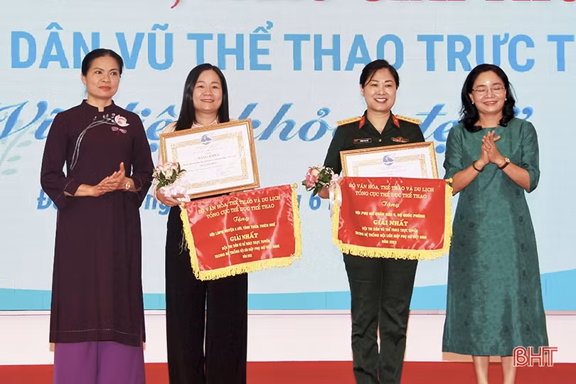 Hà Tĩnh giành giải nhì Hội thi Dân vũ thể thao trực tuyến toàn quốc