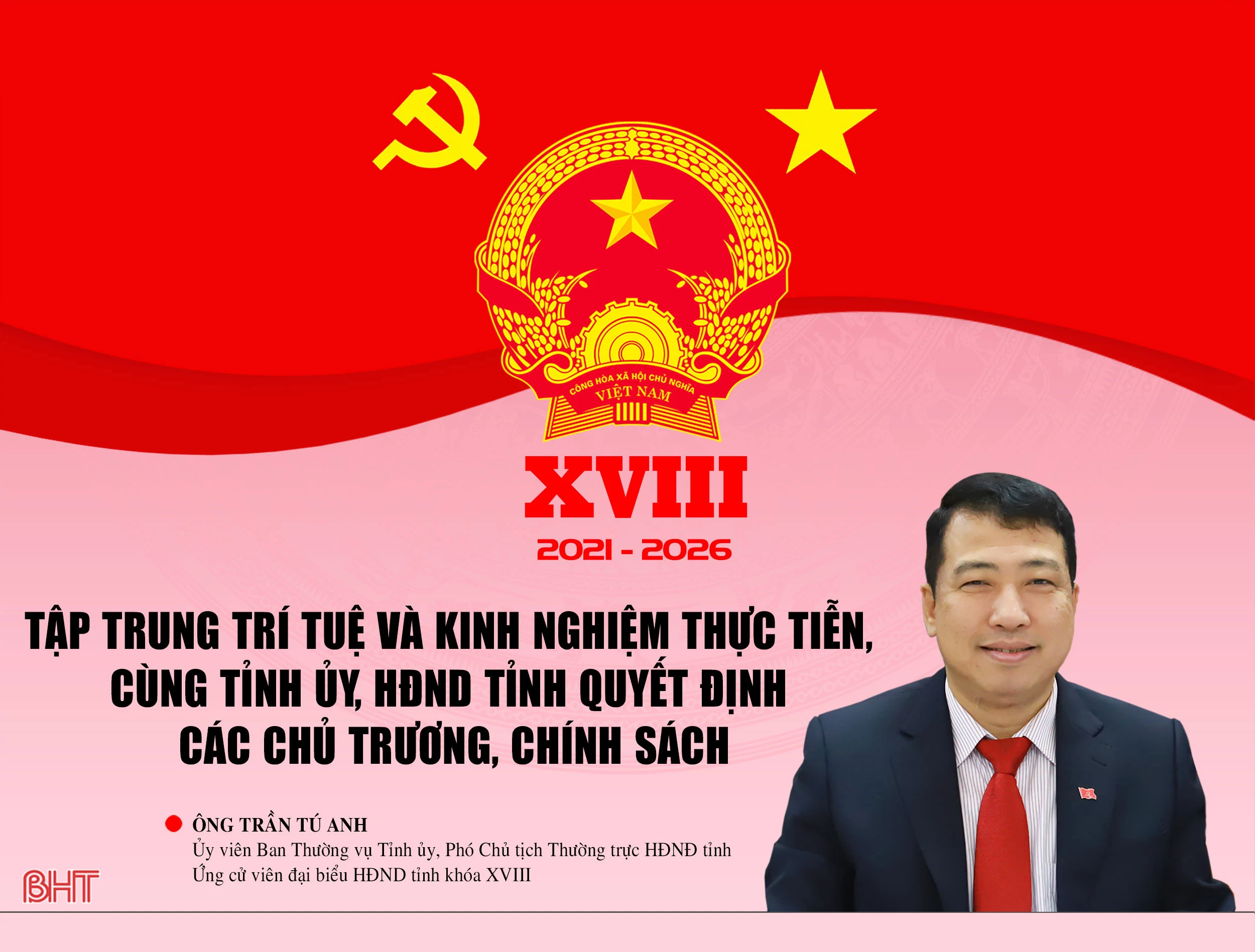 Tập trung trí tuệ và kinh nghiệm thực tiễn, cùng Tỉnh ủy, HĐND tỉnh quyết định các chủ trương, chính sách