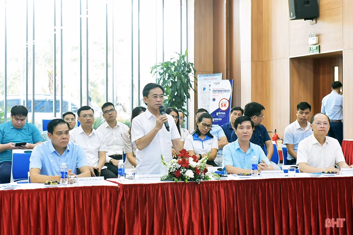 Đoàn công tác Hà Tĩnh tham quan Khu công nghiệp Vsip Bắc Ninh