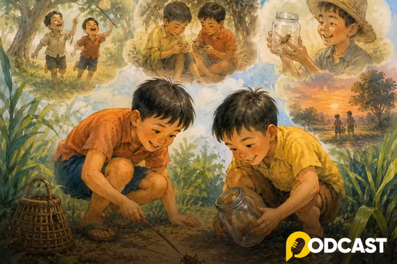 Podcast tản văn: Dế mèn với ký ức tuổi thơ