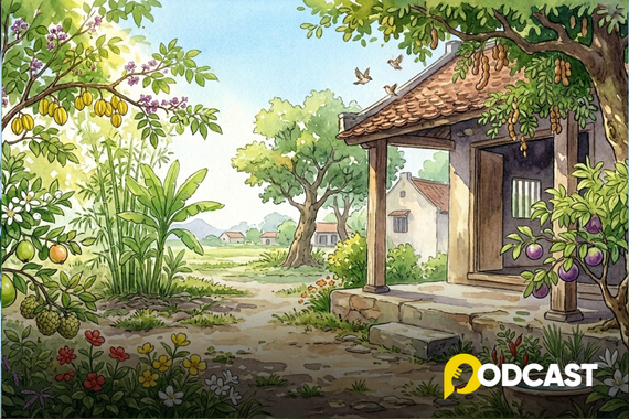 Podcast tản văn: Vườn xưa hoa trái
