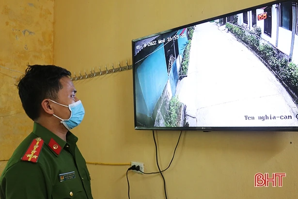 Hệ thống “mắt thần” tại các thôn giúp Thạch Hà đảm bảo an ninh trật tự