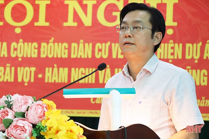 Người dân Cẩm Xuyên đề nghị đảm bảo thoát lũ khi triển khai dự án cao tốc Bắc - Nam