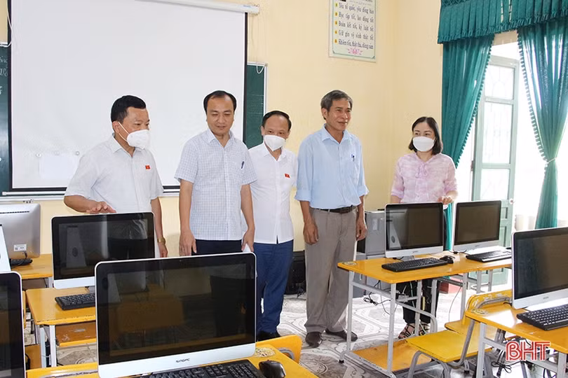 TP Hà Tĩnh đề nghị bổ sung nguồn lực đầu tư cơ sở hạ tầng giáo dục, xây dựng trường học chuyên biệt