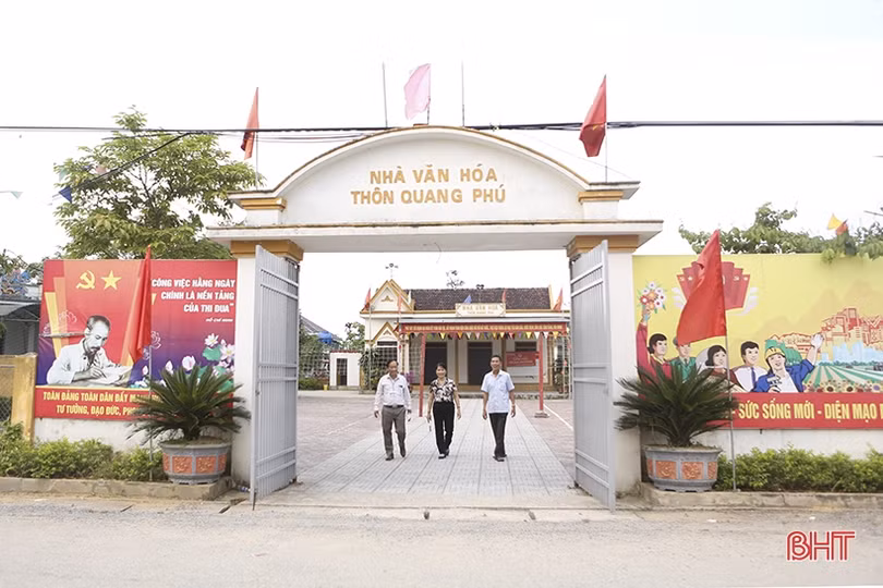 Văn hóa trong xây dựng nông thôn mới ở Hà Tĩnh