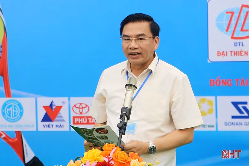 Giải Quần vợt Cúp Truyền hình Hà Tĩnh lần thứ VI vinh danh các tay vợt xuất sắc