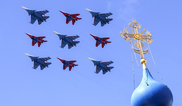 Nga công bố dàn chiến đấu cơ tham gia duyệt binh Ngày Chiến thắng