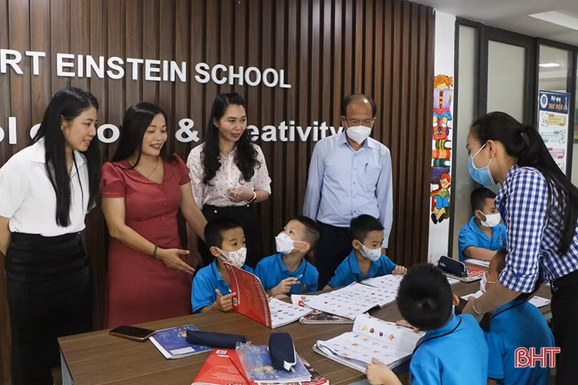 TP Hà Tĩnh đề nghị bổ sung nguồn lực đầu tư cơ sở hạ tầng giáo dục, xây dựng trường học chuyên biệt